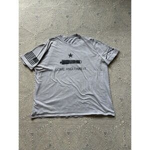 Grunt Style Come and Take It T-Shirt - Gray - XXXL